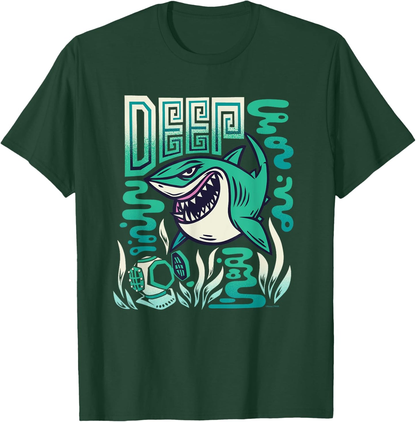 Disney and Pixar’s Finding Nemo Bruce the Shark Deep T-Shirt - T-Shirt | Forest