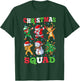 Christmas Squad Santa Dabbing Elf Family Matching Pajamas T-Shirt - T-Shirt | Forest