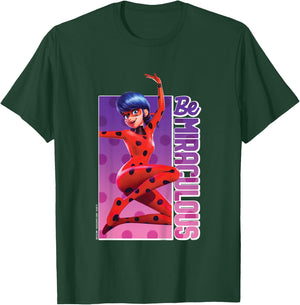Miraculous Lady Bug - Be Miraculous T-Shirt - T-Shirt | Forest