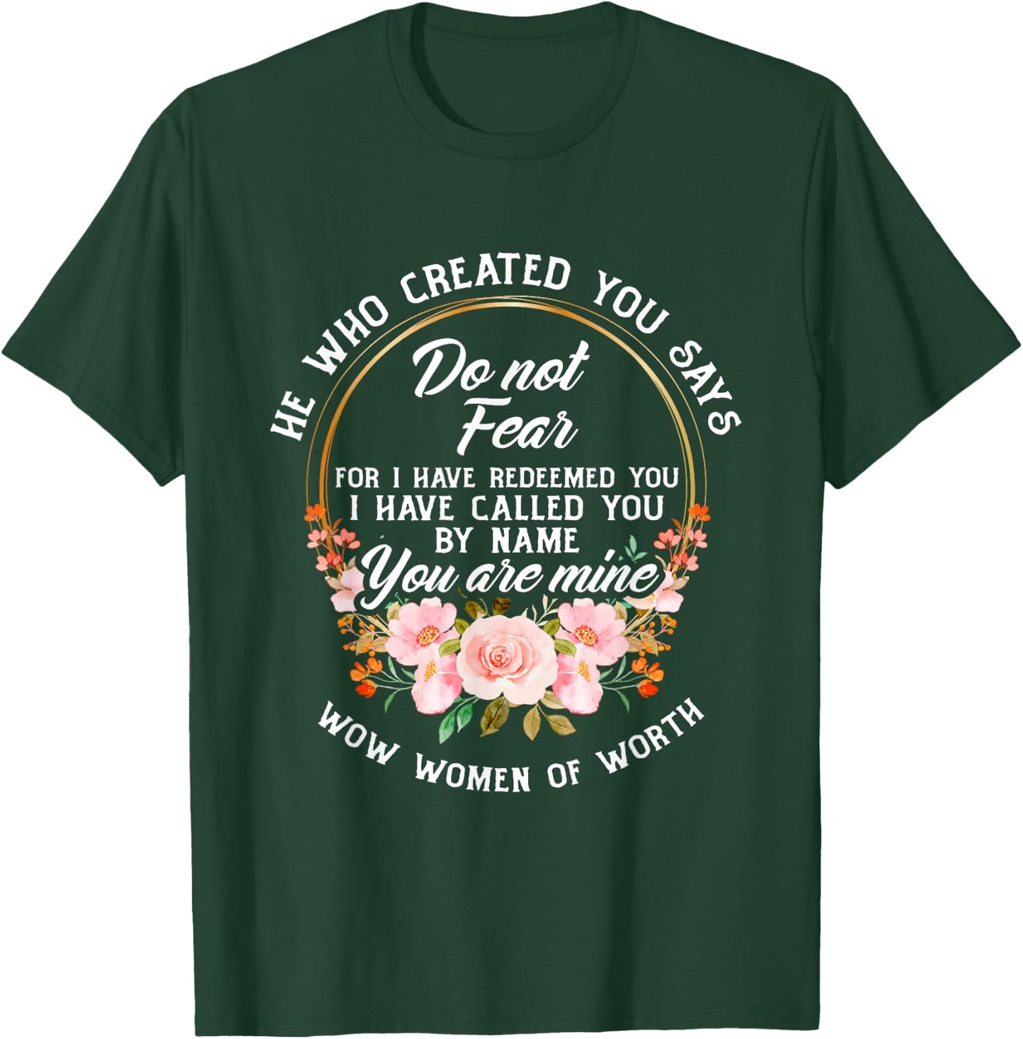 Bible Verse Women Of Worth Christian T-Shirt - T-Shirt | Forest