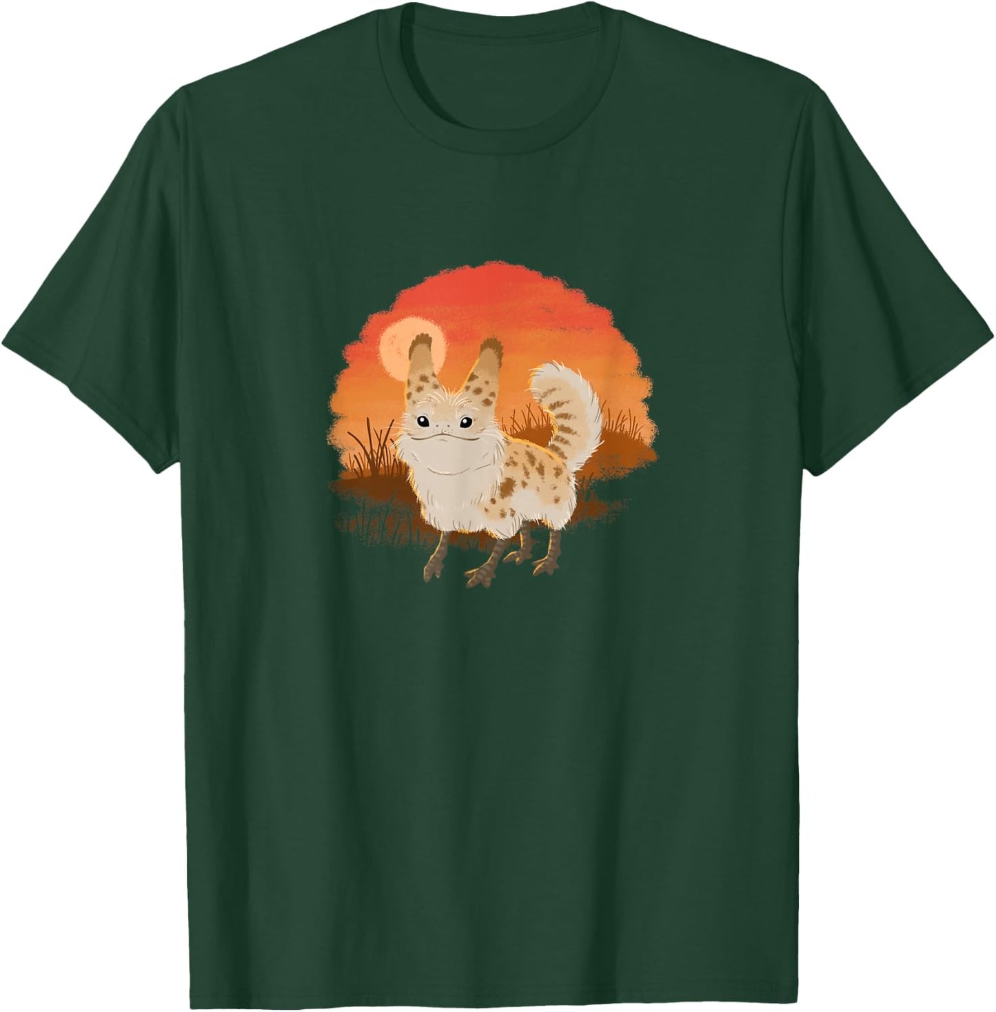 Star Wars: Ahsoka Loth-Cat Fluffy Sunset Vignette Portrait T-Shirt - T-Shirt | Forest