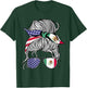Mexican American Patriot Grown Proud Women Girl Flag Small T-Shirt - T-Shirt | Forest