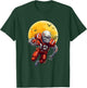 American Football Skeleton Halloween Shirt Football Fan T-Shirt - T-Shirt | Forest