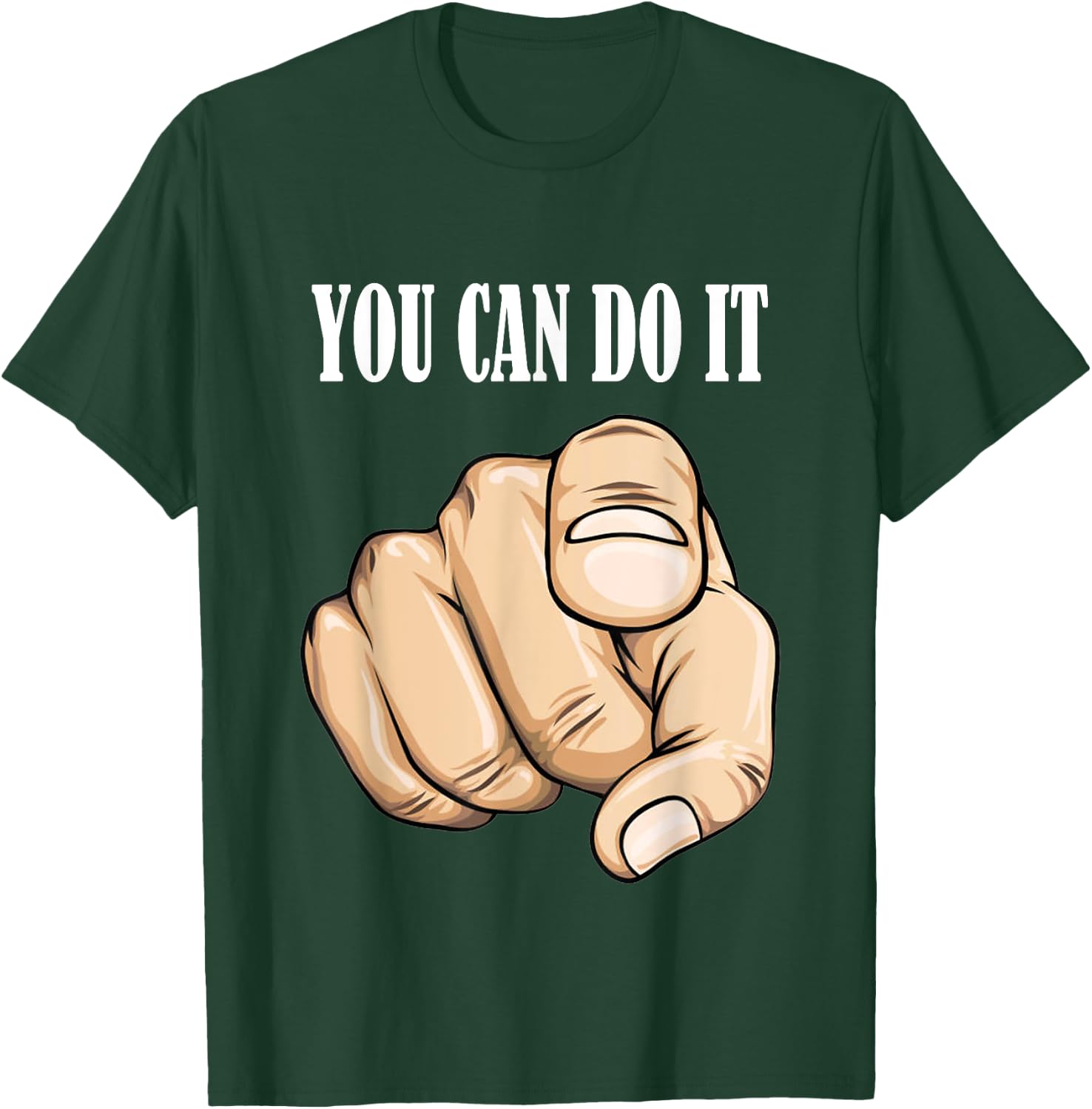 You can do it Graphic Printed T-Shirt - T-Shirt | Forest