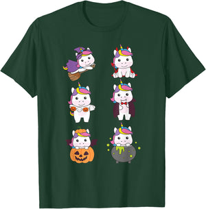 Unicorn Halloween Costume Unicorns Halloween T-Shirt - T-Shirt | Forest