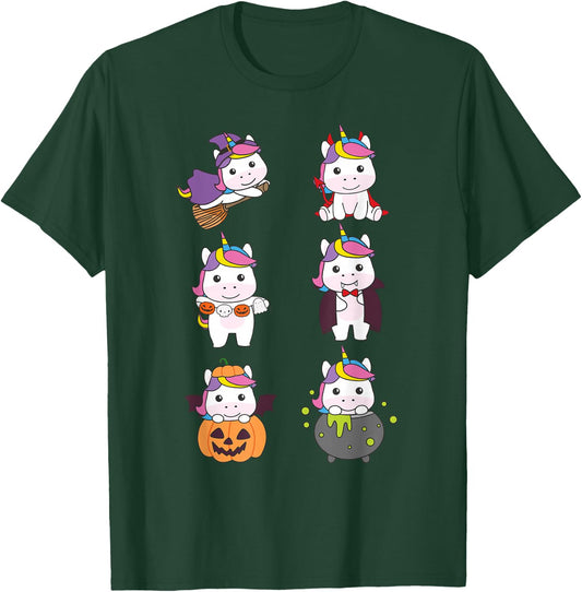 Unicorn Halloween Costume Unicorns Halloween T-Shirt - T-Shirt | Forest
