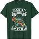 Easily Distracted By Dogs Siberian Husky Dog Lovers Puppy T-Shirt - T-Shirt | Forest