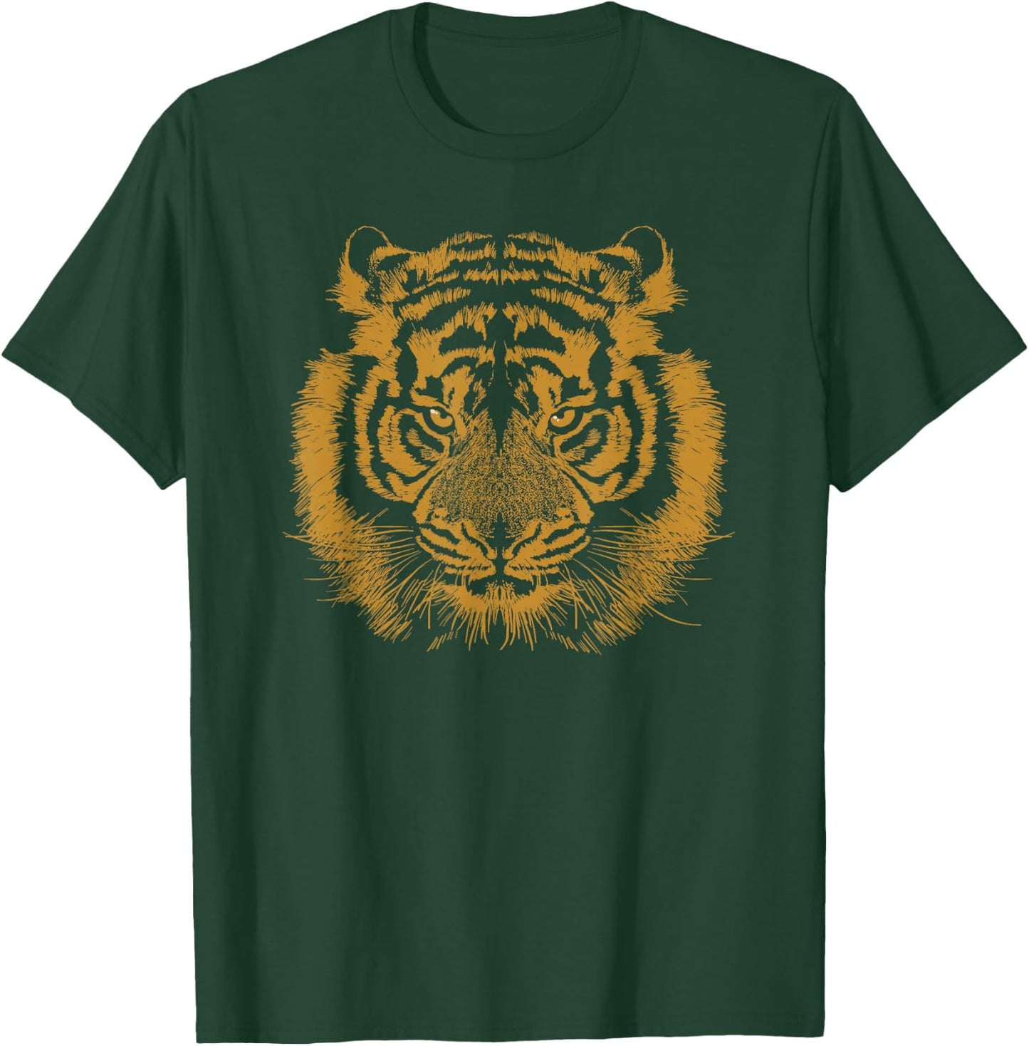 Tiger Face T-Shirt - T-Shirt | Forest