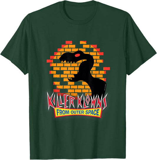 Killer Klowns from Outer Space T-Rex Dinosaur Shadow Puppet T-Shirt - T-Shirt | Forest