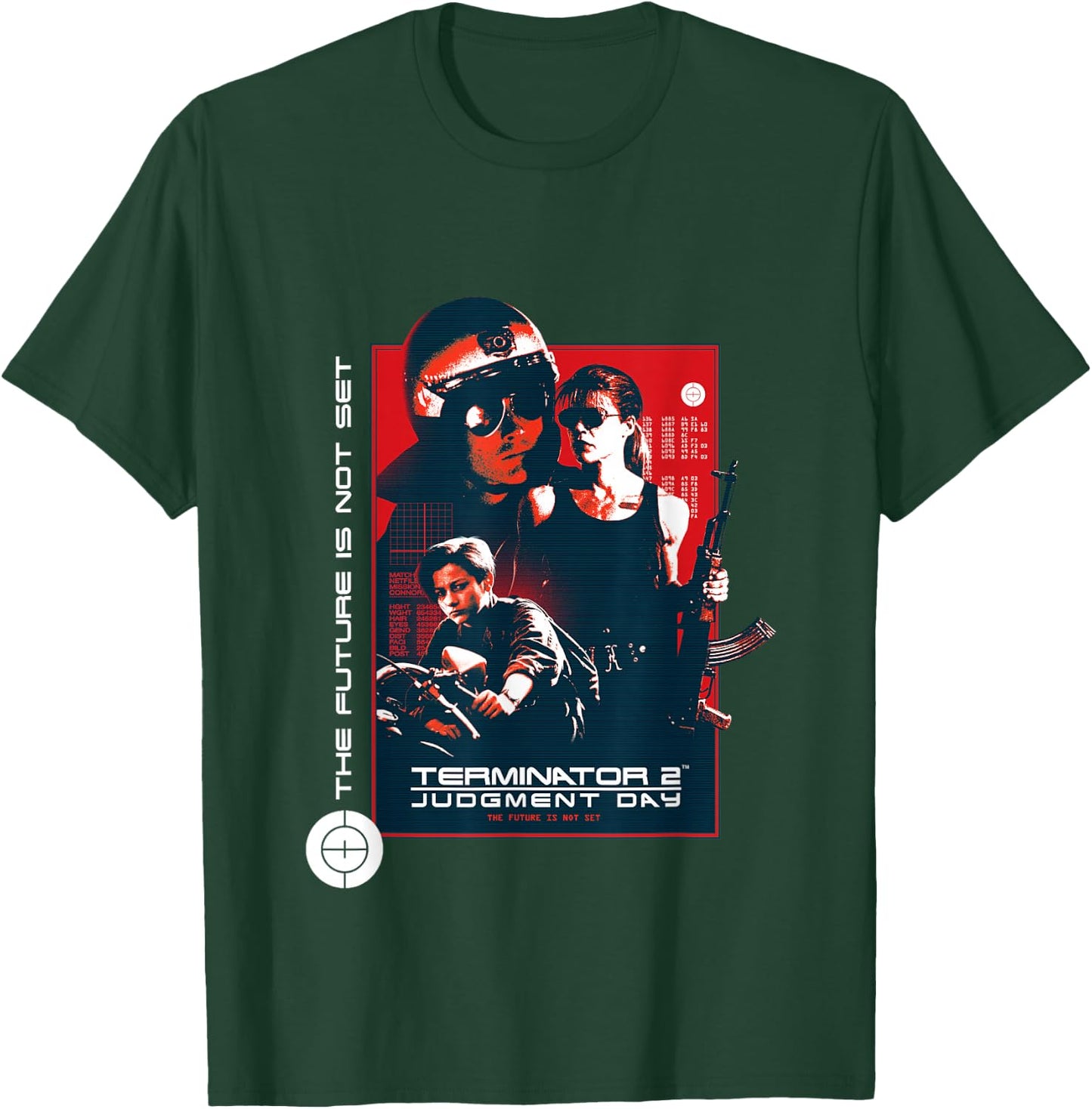 Terminator 2 Judgement Day The Future is Not Set T-Shirt - T-Shirt | Forest