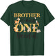 Brother of Miss One-deer-ful Girl 1st Birthday Cute Deer T-Shirt - T-Shirt | Forest