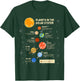 Planets Solar System Outer Space Science Boys Girls Kids T-Shirt - T-Shirt | Forest