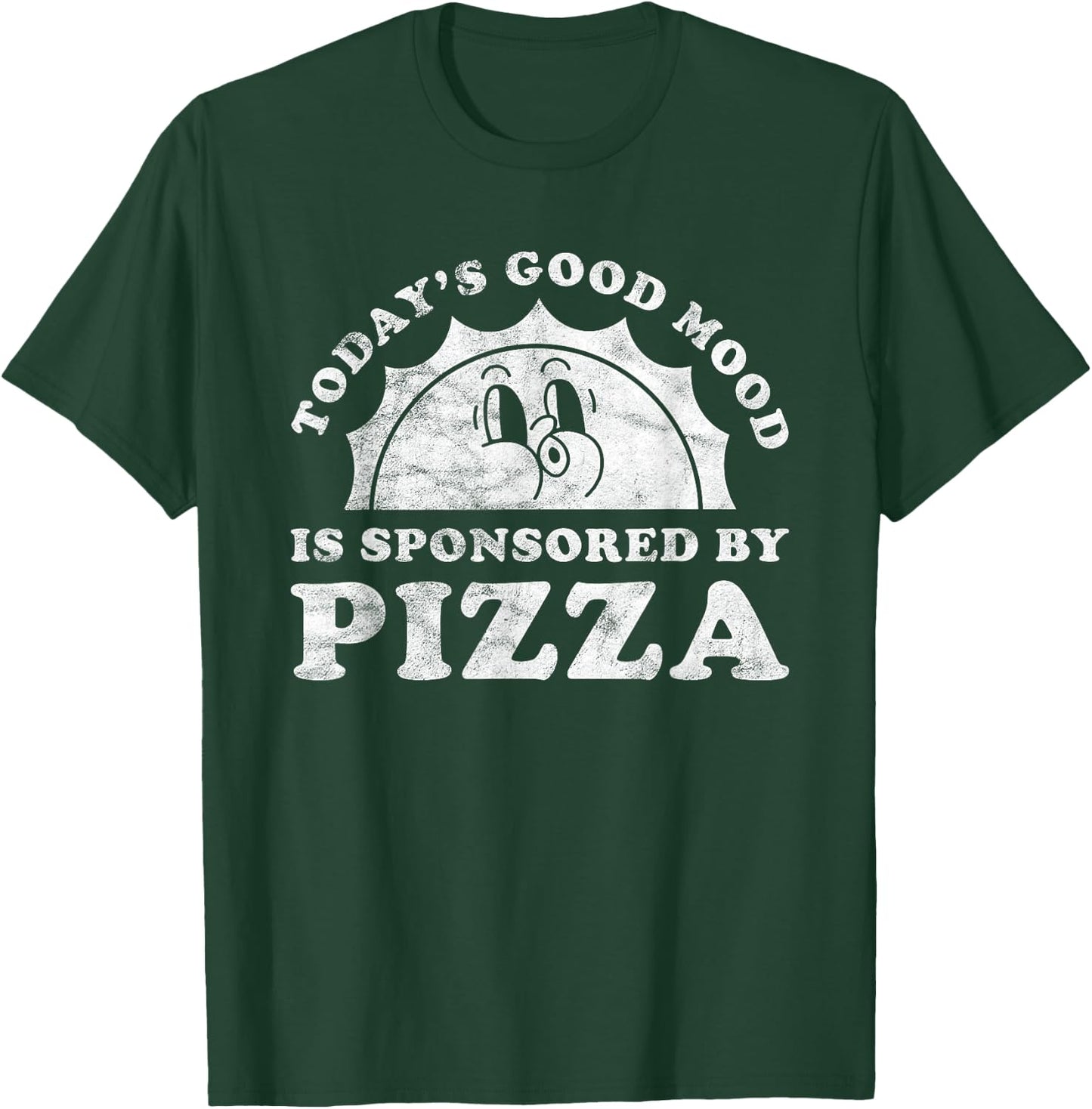 Funny Cute Retro Vintage Pizza T-Shirt - T-Shirt | Forest