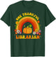 Retro One Thankful Librarian Groovy Rainbow Thanksgiving T-Shirt - T-Shirt | Forest