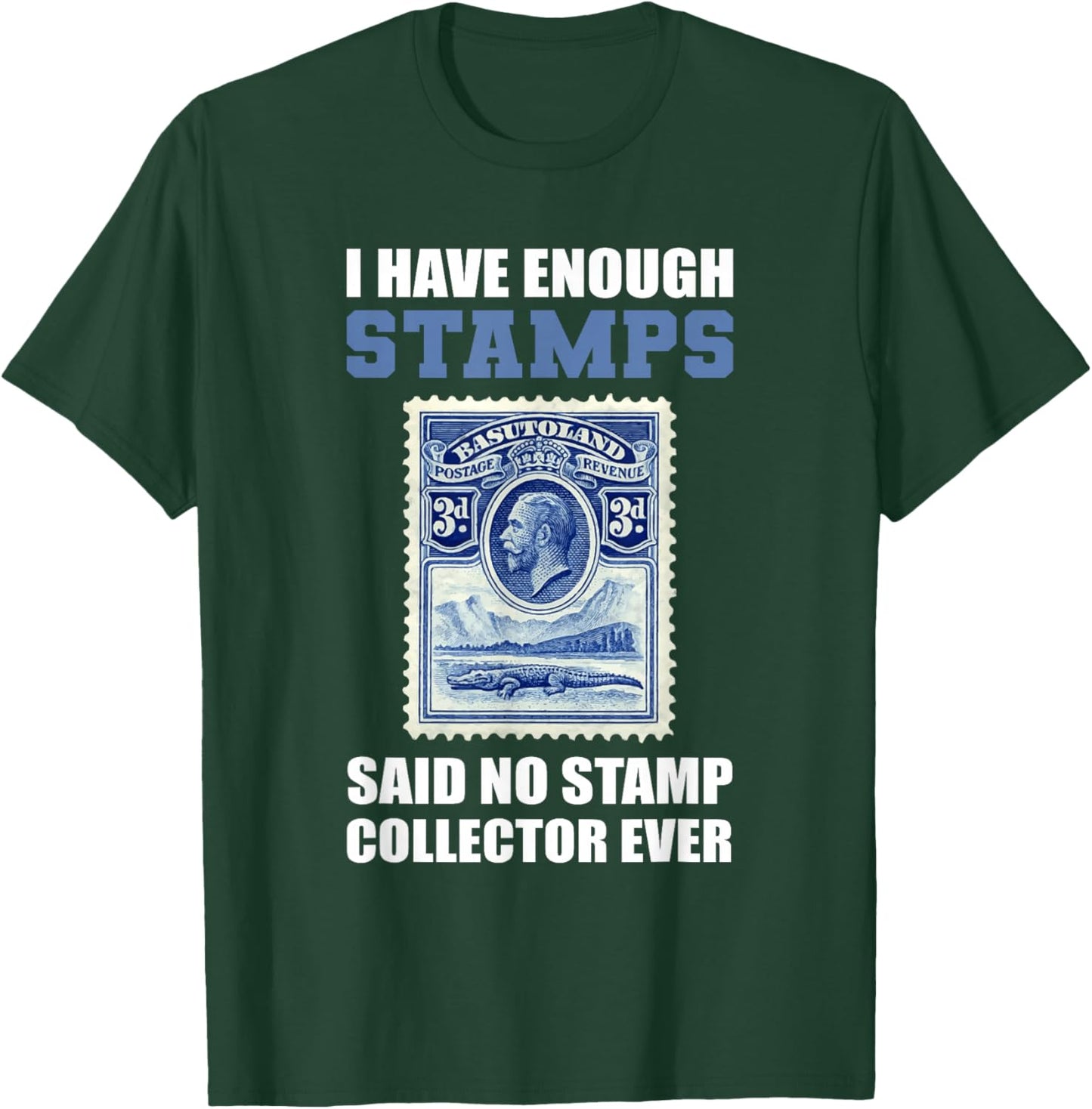 Stamp Collector Ever Stamp Collector T-Shirt - T-Shirt | Forest