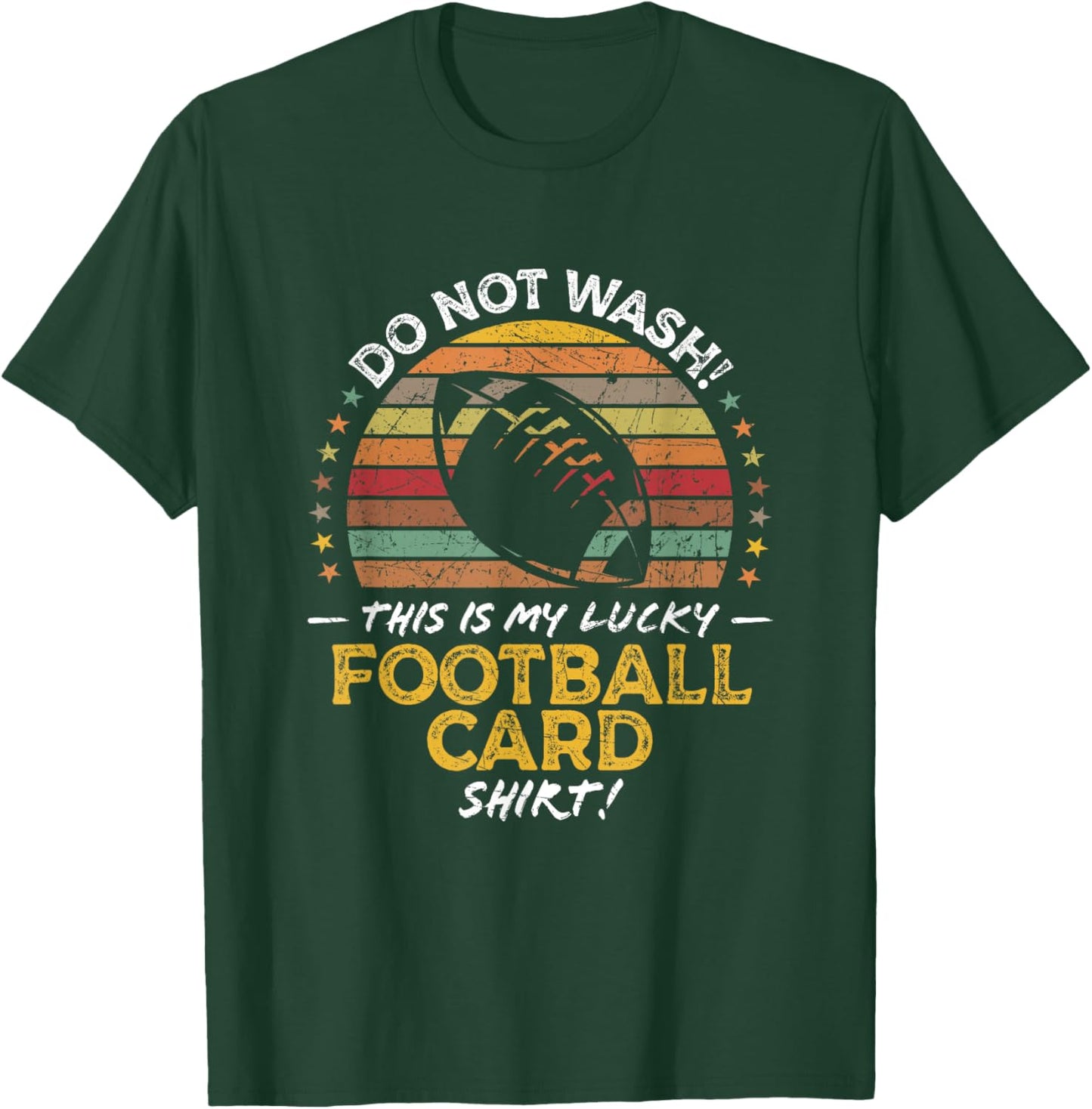 Football Card Collector Dealer Lover, Funny Quote Graphic T-Shirt - T-Shirt | Forest