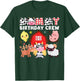 Cow Mommy Birthday Crew Farm Theme Animals Birthday Party T-Shirt - T-Shirt | Forest