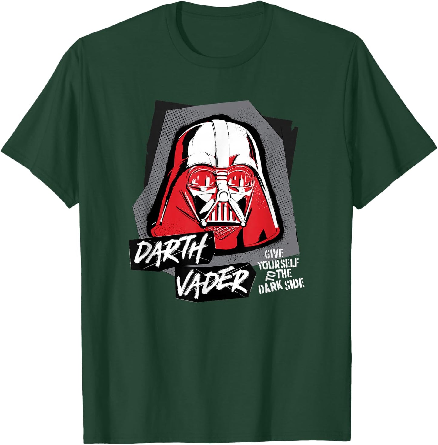 Star Wars Darth Vader Helmet Give Yourself to the Dark Side T-Shirt - T-Shirt | Forest