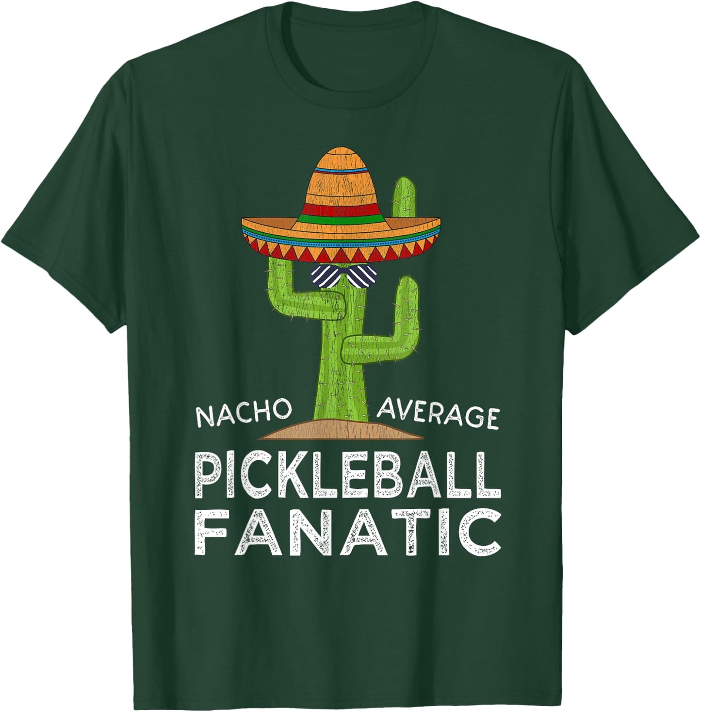 Fun Cute Saying Funny Pickleball Player Humor T-Shirt - T-Shirt | Forest
