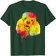 Cool Poodle Art Women Colorful Dog Poodle Lovers T-Shirt - T-Shirt | Forest