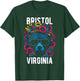 Bristol Virginia USA Bear with Flowers Design T-Shirt - T-Shirt | Forest