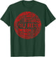 Nottingham Forest red Typography Football T-Shirt - T-Shirt | Forest