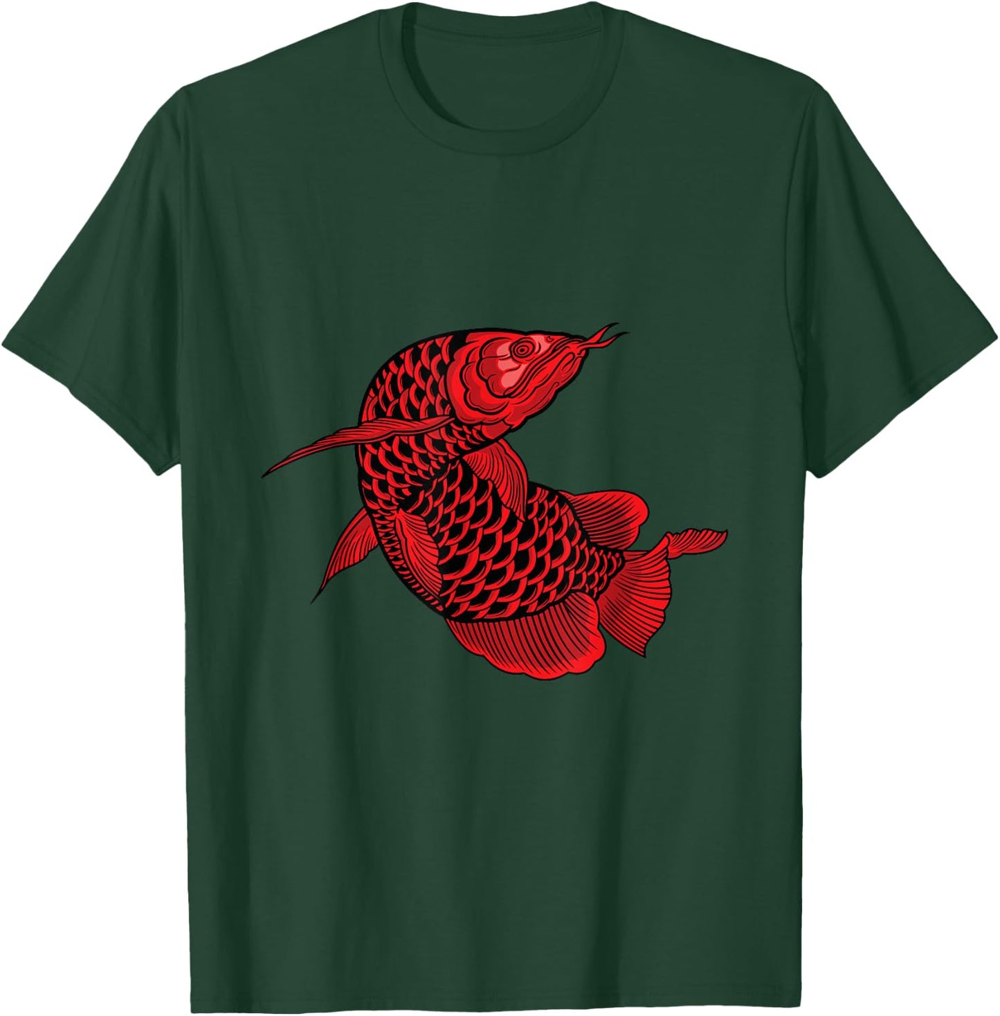 Aquarium Fish Farmers Aquarist Aquaristics Fish Arowana T-Shirt - T-Shirt | Forest