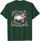 Just A Girl Who Loves Football Cherry Blossoms Women T-Shirt - T-Shirt | Forest