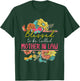 Blessed To Be Called Mother In Law Floral Butterflies Lover T-Shirt - T-Shirt | Forest