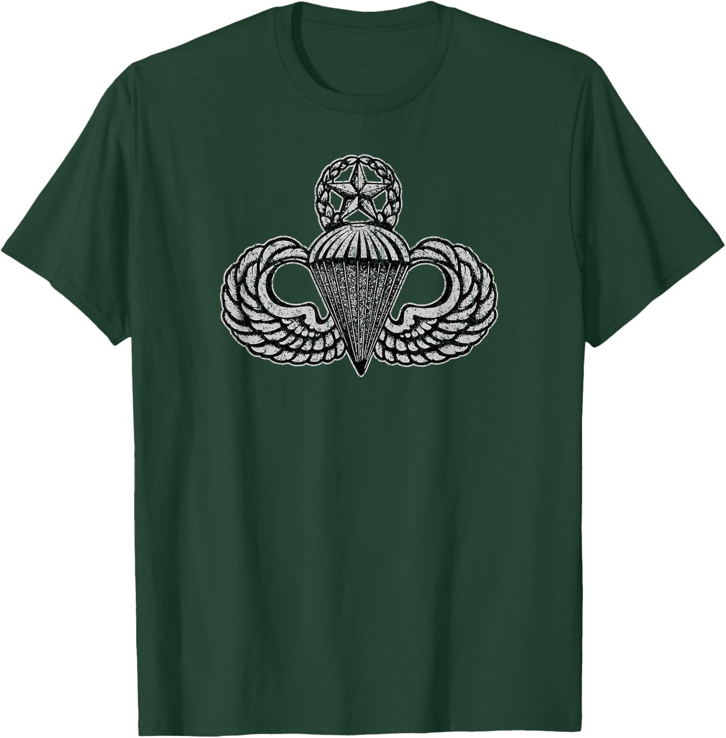 American Marauder: Army Master Blaster Jumpmaster Wings T-Shirt - T-Shirt | Forest
