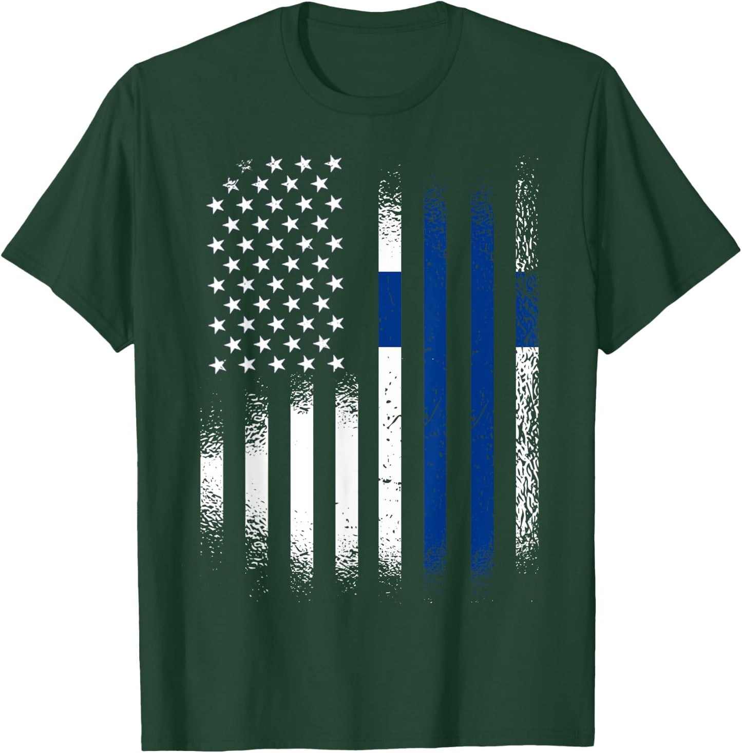Finnish American Heritage Month Finland Patriot Grown T-Shirt - T-Shirt | Forest