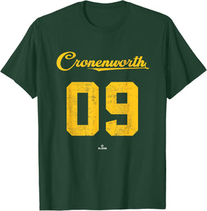 Jake Cronenworth 09 Jake Cronenworth San Diego MLBPA T-Shirt - T-Shirt | Forest