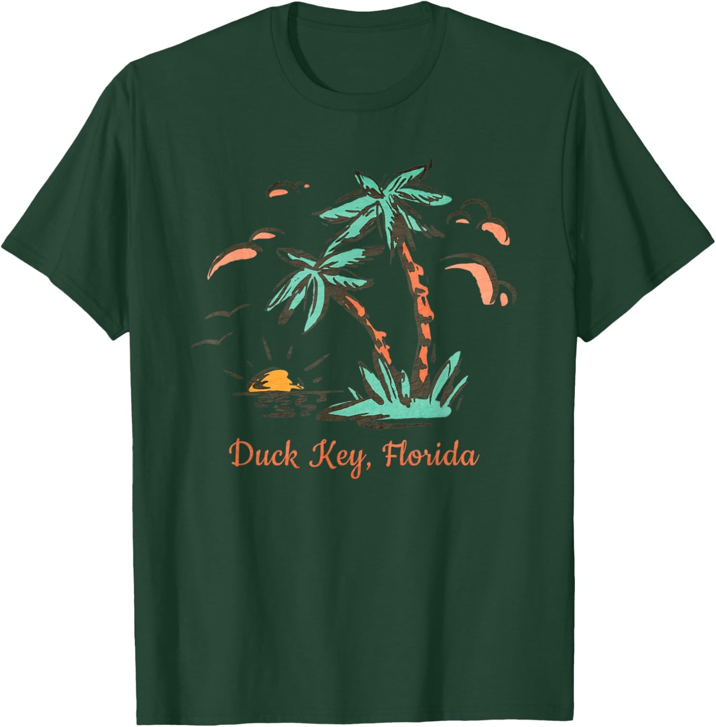 Duck Key Florida Keys T-Shirt - T-Shirt | Forest