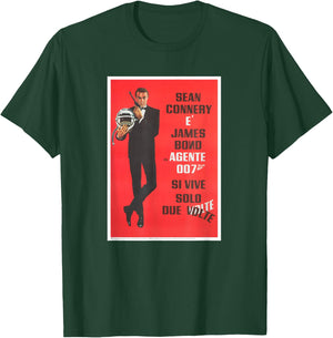 Official James Bond 007 You Only Live Twice T-Shirt - T-Shirt | Forest