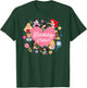 Disney Princess Heart Flowers Friends & Family Birthday Crew T-Shirt - T-Shirt | Forest