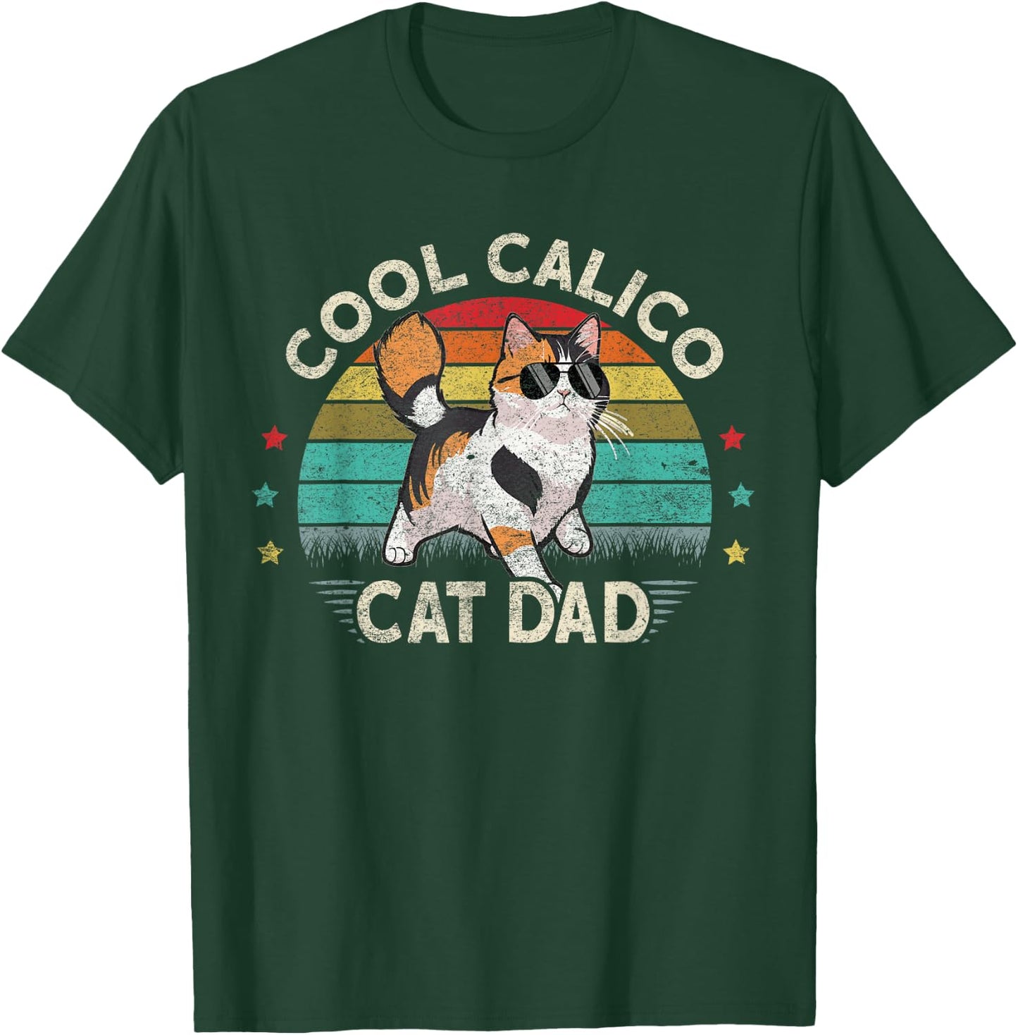 Caliby Female Plush Stuff Tricolor Dilute Calico Cat T-Shirt - T-Shirt | Forest