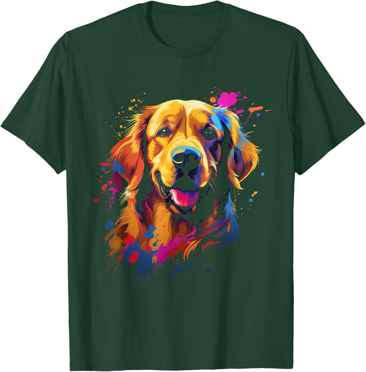 Golden Retriever Puppy T-Shirt - T-Shirt | Forest