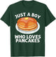 Cool Pancake Art For Boys Men Breakfast Food Pancake Lovers T-Shirt - T-Shirt | Forest