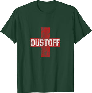 Dustoff Cross Faded T-Shirt - T-Shirt | Forest