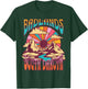 Badlands South Dakota Nature Hiking Mountains Outdoors T-Shirt - T-Shirt | Forest