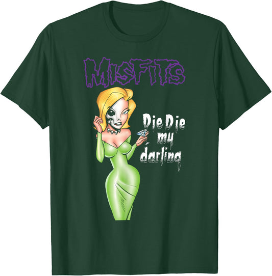 Misfits – Die Die My Darling Logo T-Shirt - T-Shirt | Forest