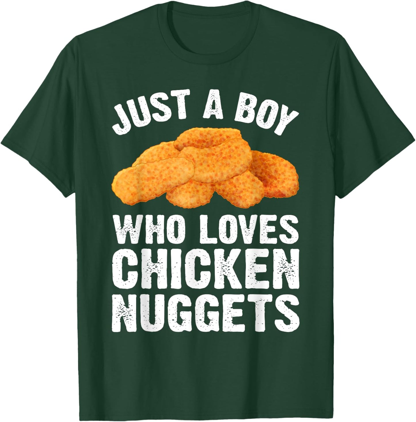 Funny Chicken Nugget Boys Kids Chicken Nugget Lovers T-Shirt - T-Shirt | Forest
