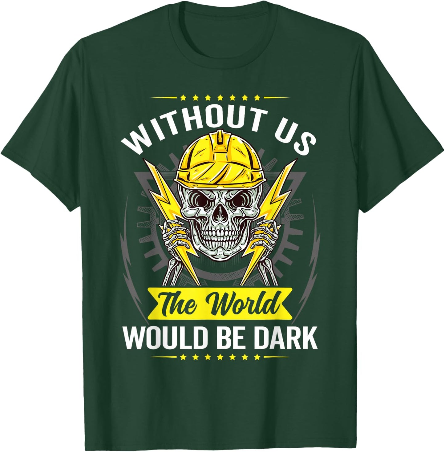 Electrical Lineman Power Lineman T-Shirt - T-Shirt | Forest