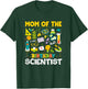 Mom Of The Birthday Scientist Matching Science Birthday T-Shirt - T-Shirt | Forest