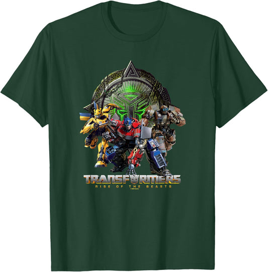 Transformers: Rise of the Beasts Autobots Roll Out Poster T-Shirt - T-Shirt | Forest