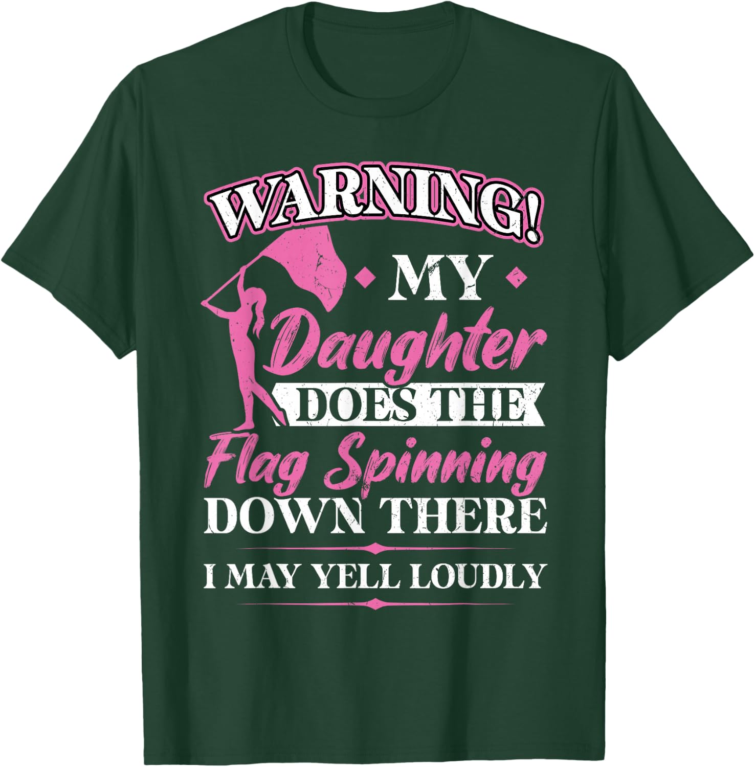 Mom of a Color Guard - Colorguard T-Shirt - T-Shirt | Forest