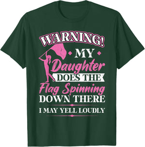 Mom of a Color Guard - Colorguard T-Shirt - T-Shirt | Forest