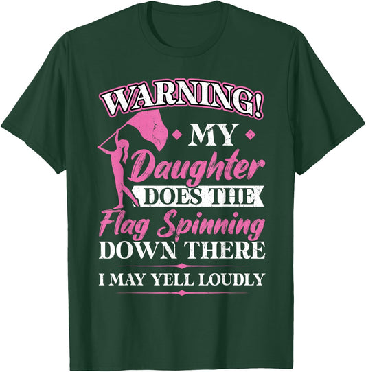 Mom of a Color Guard - Colorguard T-Shirt - T-Shirt | Forest