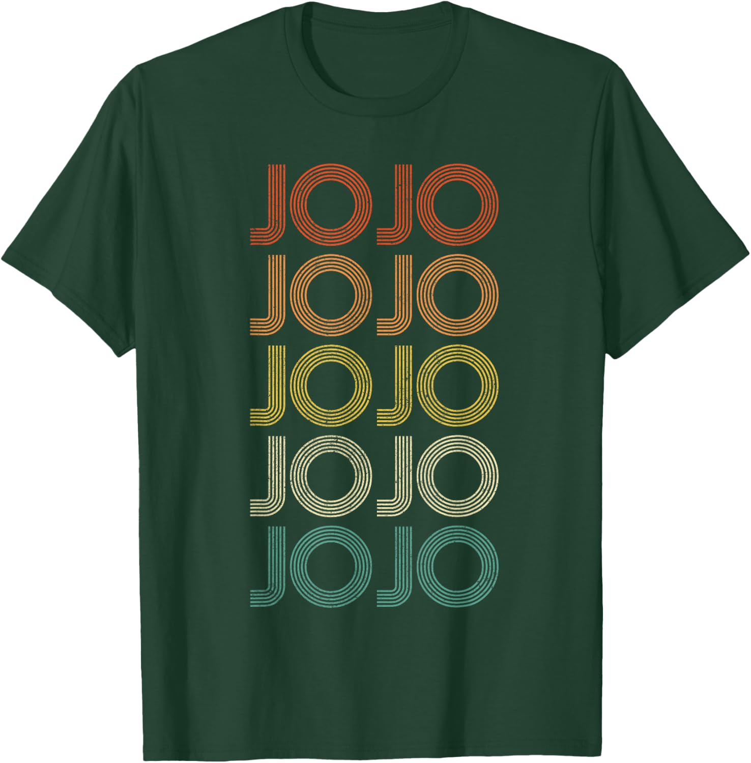 Jojo Concert Jersey Hat Gifts -Adults, -Kids Black Cotton 100% Retro T-Shirt - T-Shirt | Forest