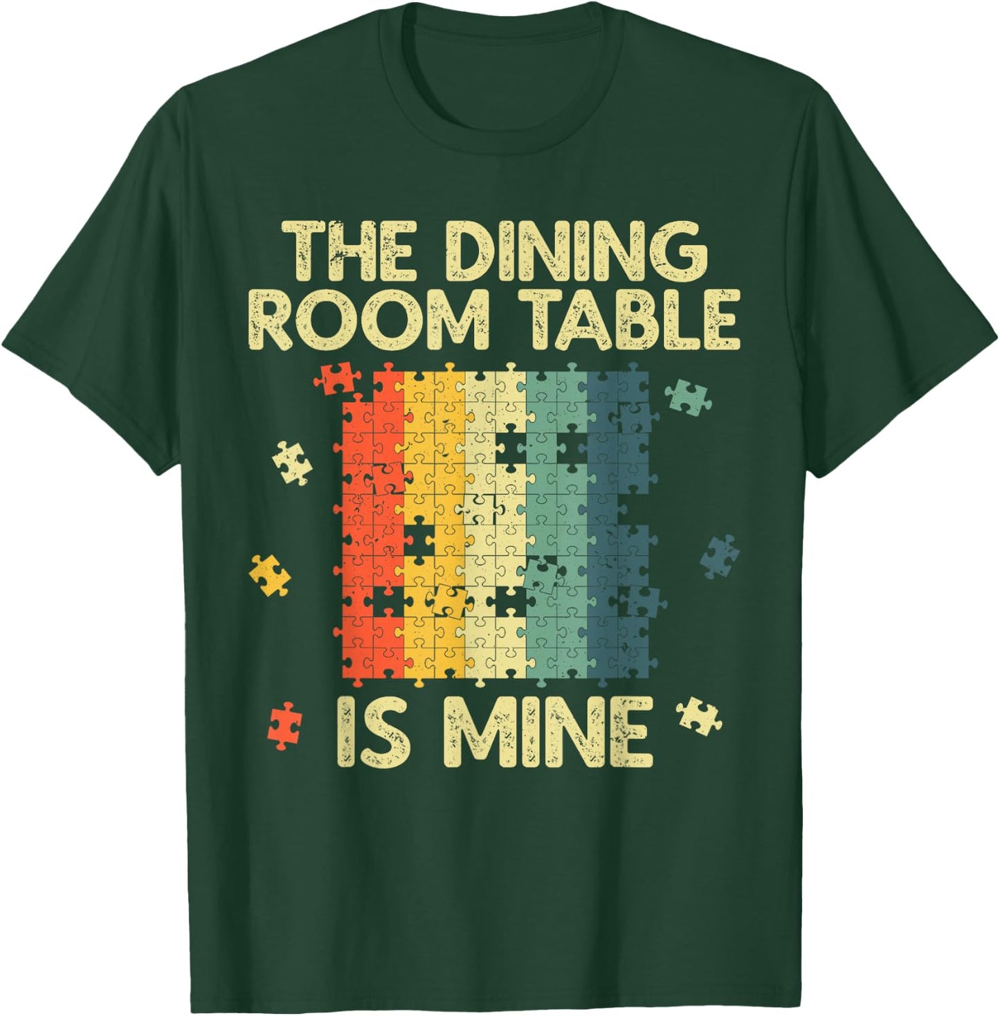 Funny Puzzle Design Women Kids Jigsaw Puzzle Lover T-Shirt - T-Shirt | Forest